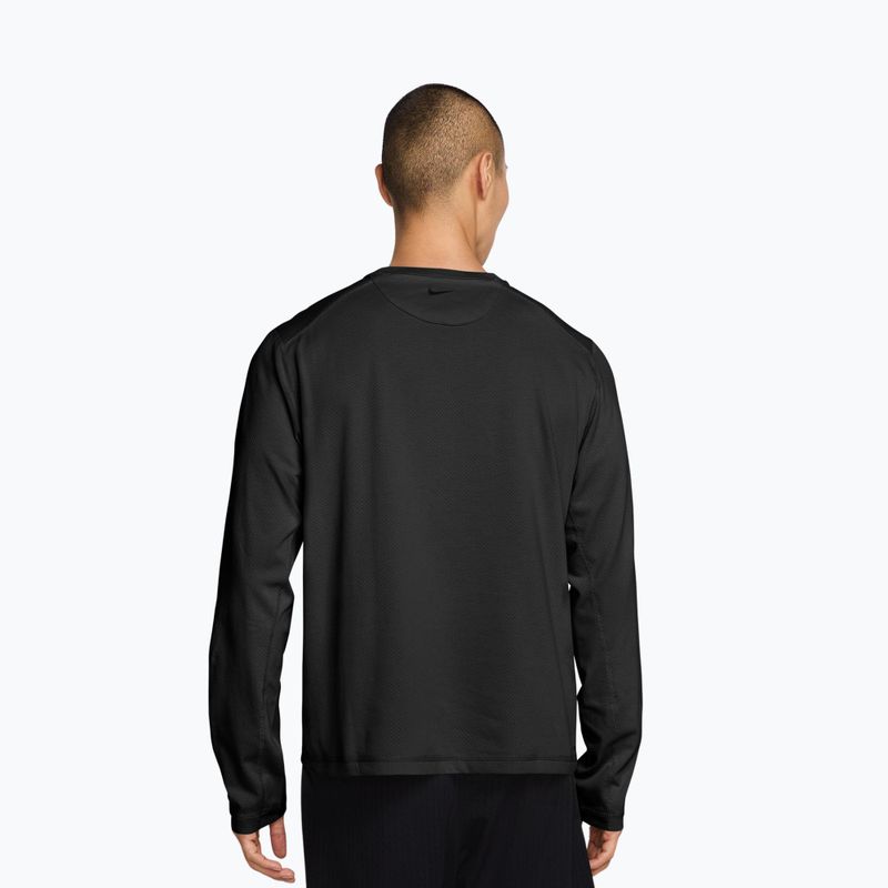 Pánske tričko longsleeve Nike Primary Athletic Club Dri-Fit black/dark smoke grey 2
