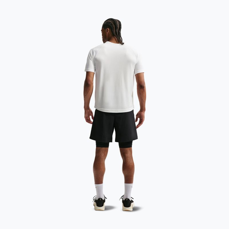 Pánske tréningové tričko Nike Flex white/black 3