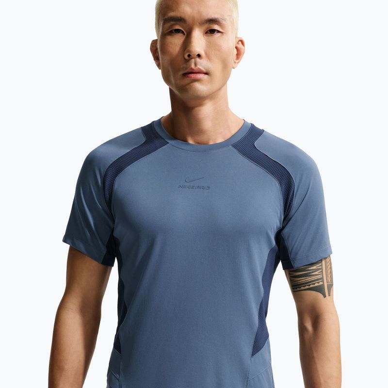 Pánske tréningové tričko Nike Pro Training Dri-Fit diffused blue/diffused blue 4