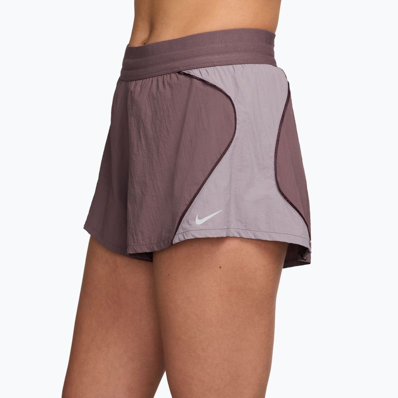Dámske šortky Nike Swift UV Repel High-Waisted tattoo/light violet ore 3