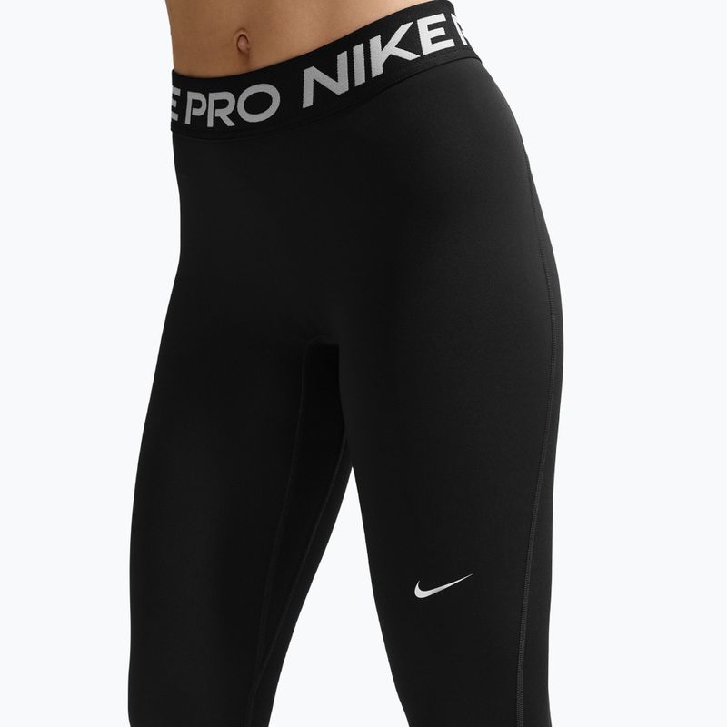 Dámske legíny Nike Pro Mid-Rise Full black/white 5