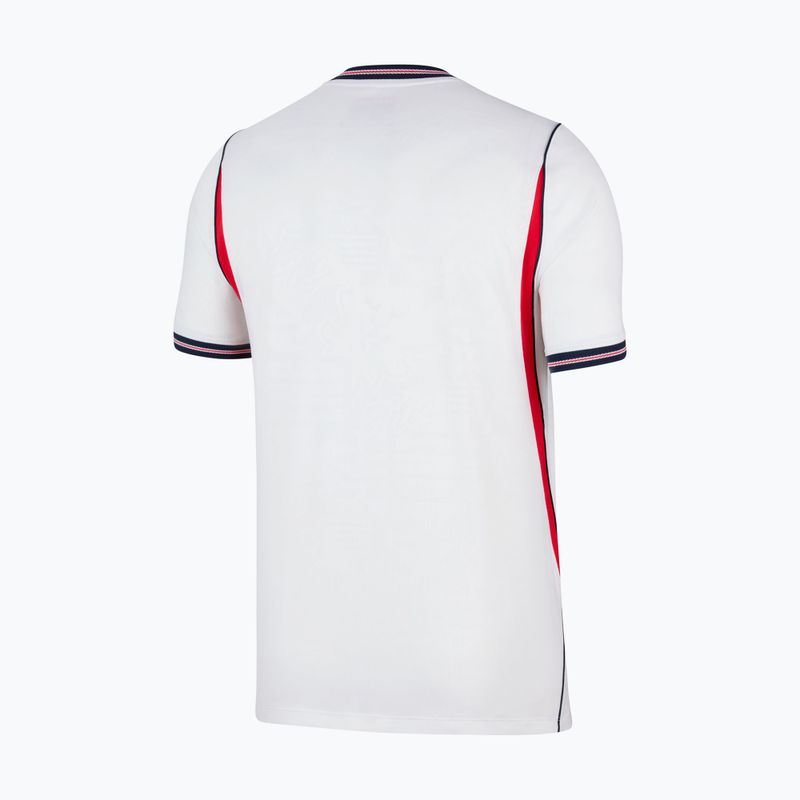 Pánske futbalové tričko Nike England 2026 Stadium Home white/speed red/obsidian/obsidian 8