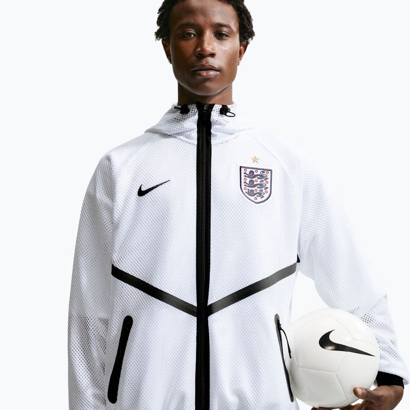 Pánska futbalová bunda Nike England Dri-Fit Soccer Anthem white/black/obsidian 4