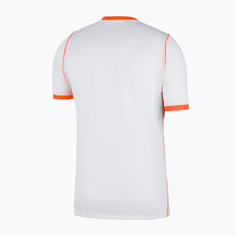 Pánsky futbalový dres Nike Netherlands 2026 Stadium Away white/hyper crimson/black 8