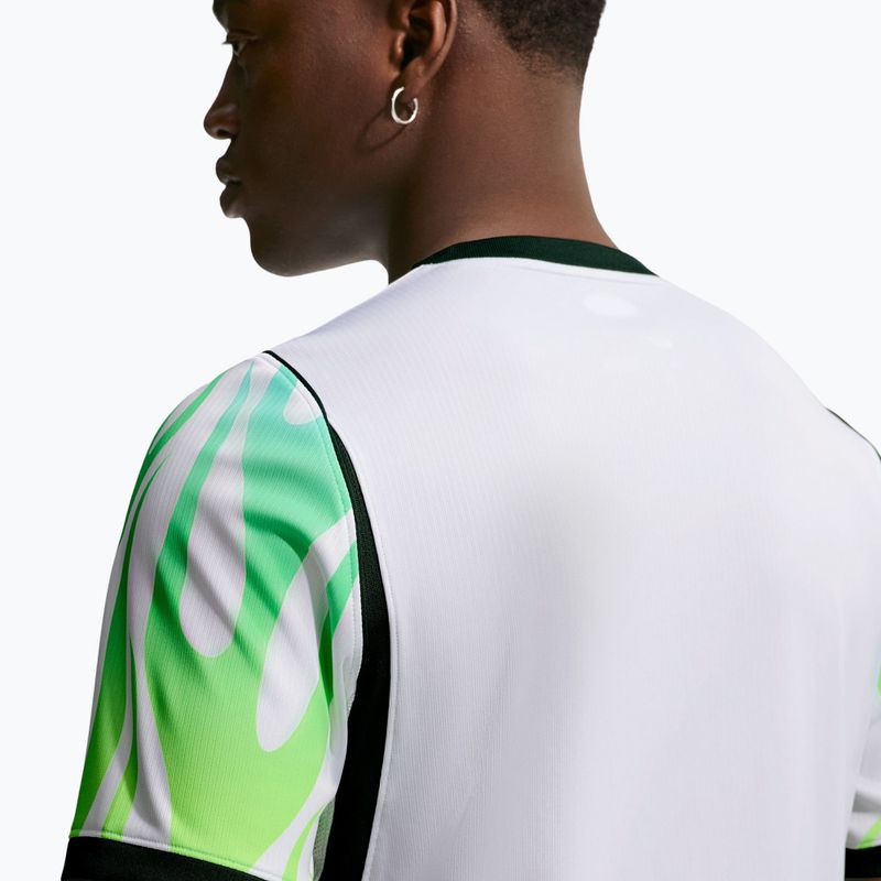 Pánsky futbalový dres Nike Nigeria 2026 Stadium Away white/green glow/black 6