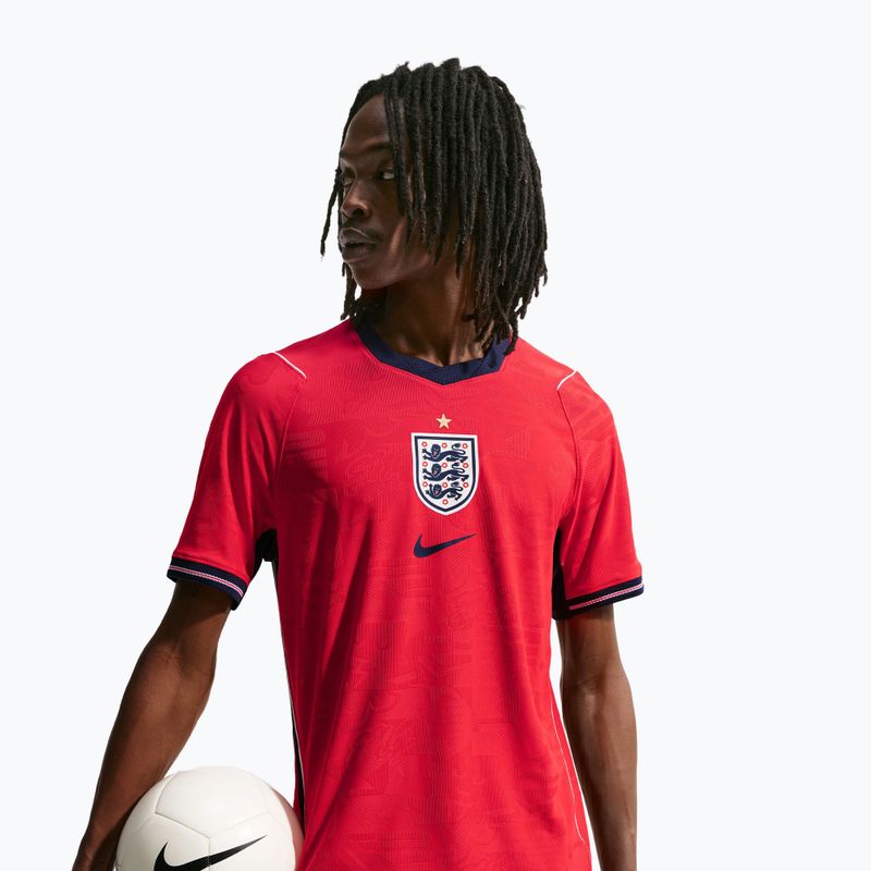Pánsky futbalový dres Nike England 2026 Match Away speed red/obsidian/white/obsidian 4
