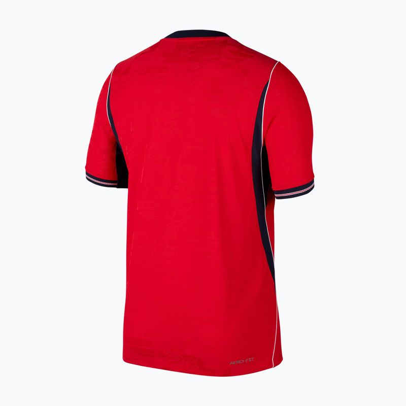 Pánsky futbalový dres Nike England 2026 Match Away speed red/obsidian/white/obsidian 10