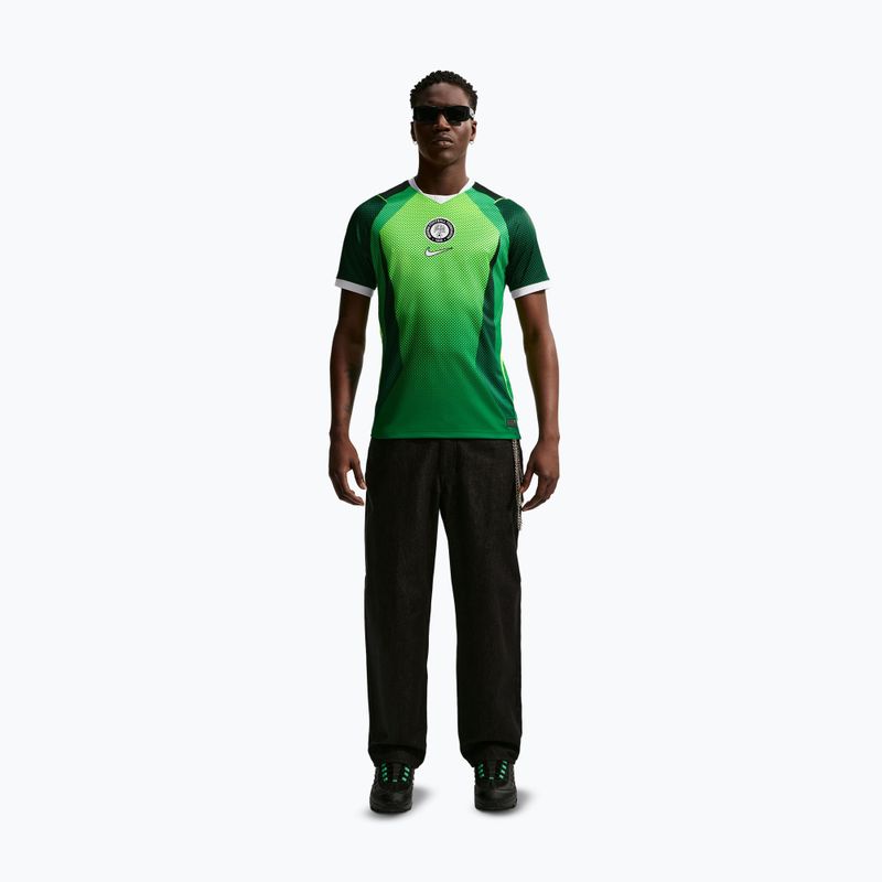 Pánske futbalové tričko Nike Nigeria 2026 Stadium Home pine green/electric green/white 2