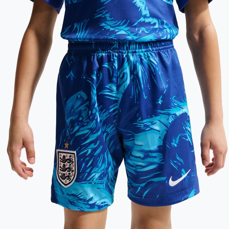Detské futbalové šortky Nike England 2026/27 Stadium Goalkeeper astronomy blue/black/white 4