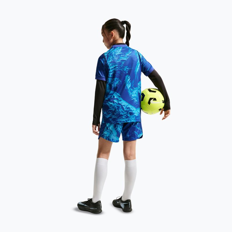 Detské futbalové šortky Nike England 2026/27 Stadium Goalkeeper astronomy blue/black/white 6