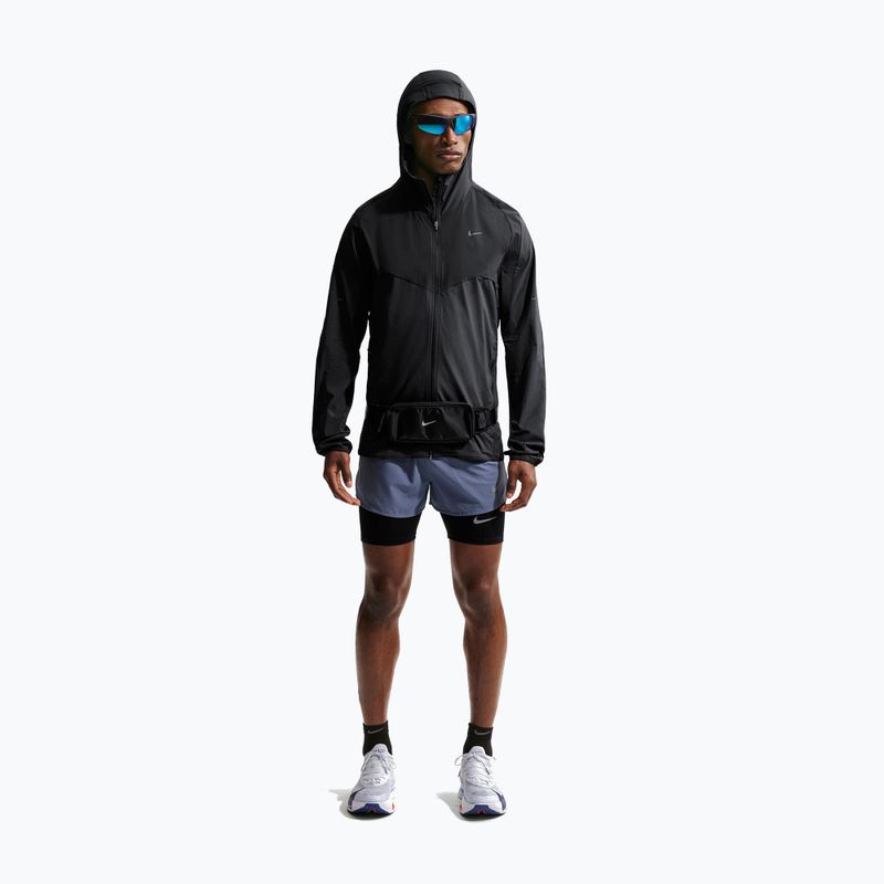 Pánska bežecká bunda Nike Stride Dri-Fit black/off noir/black/black 2