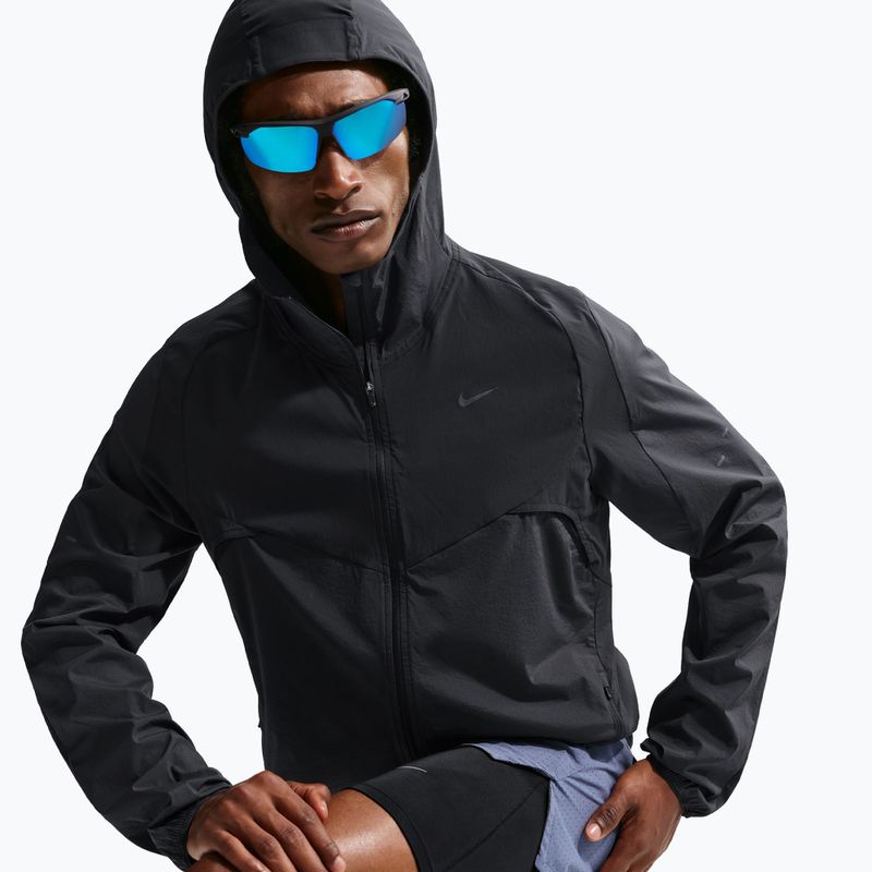 Pánska bežecká bunda Nike Stride Dri-Fit black/off noir/black/black 4