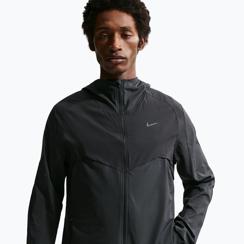 Pánska bežecká bunda Nike Stride Dri-Fit black/off noir/black/black 5