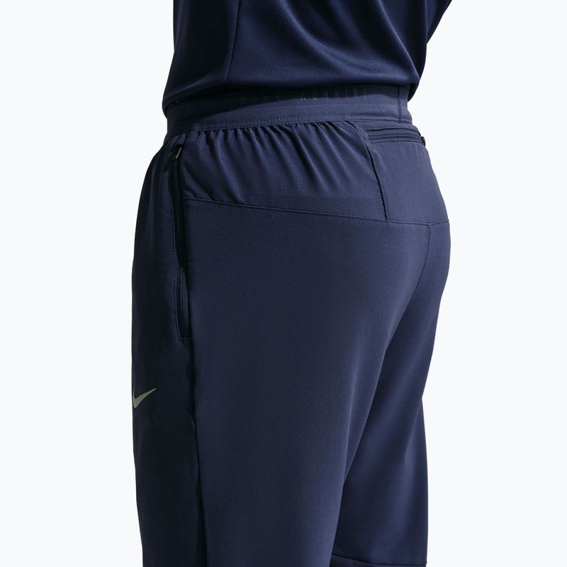 Pánske bežecké nohavice Nike Stride Dri-Fit Woven midnight navy 5