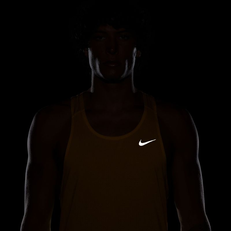 Pánske bežecké tričko Nike Fast Dri-Fit laser orange 4