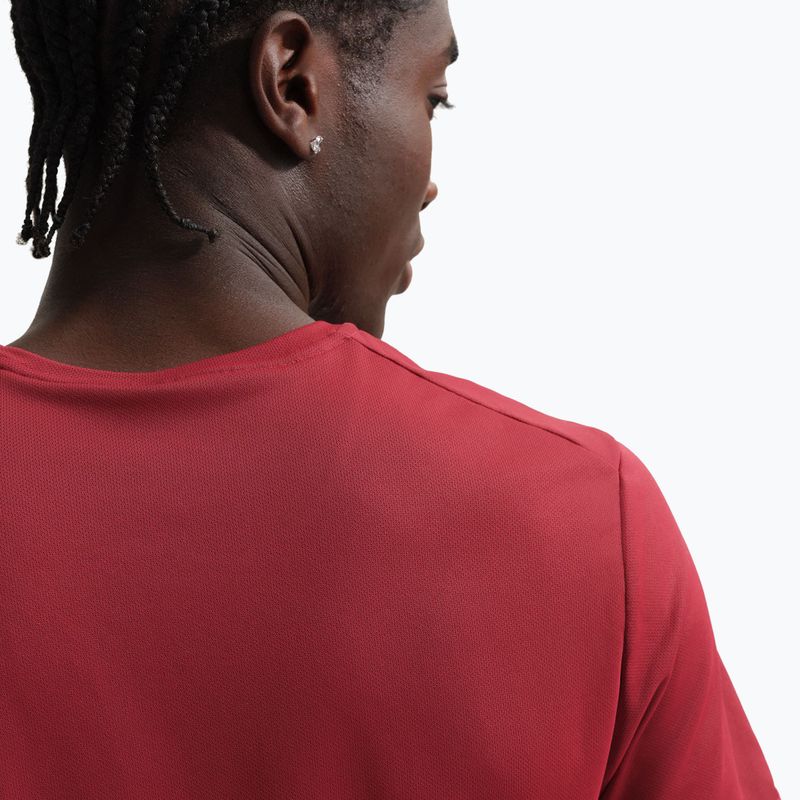 Pánske bežecké tričko Nike Miler Dri-Fit UV team crimson/light crimson 5