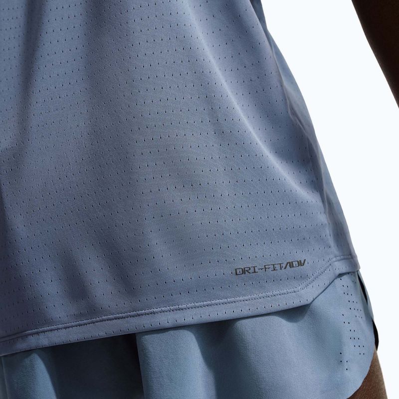 Pánske bežecké tričko Nike AeroSwift Dri-Fit ADV diffused blue/black 5