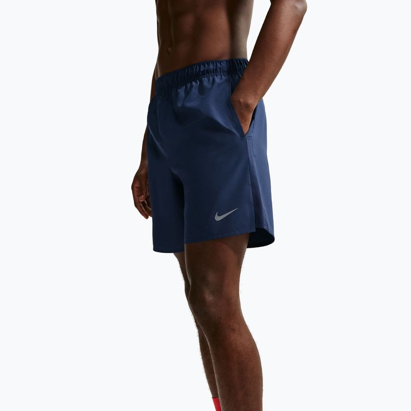 Pánske šortky Nike Challenger Dri-Fit midnight navy 5
