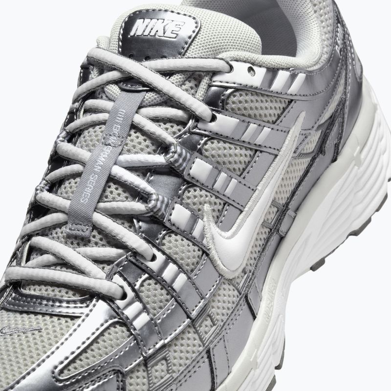 Dámske topánky Nike P-6000 grey fog/metallic cool grey/cool grey/white 3