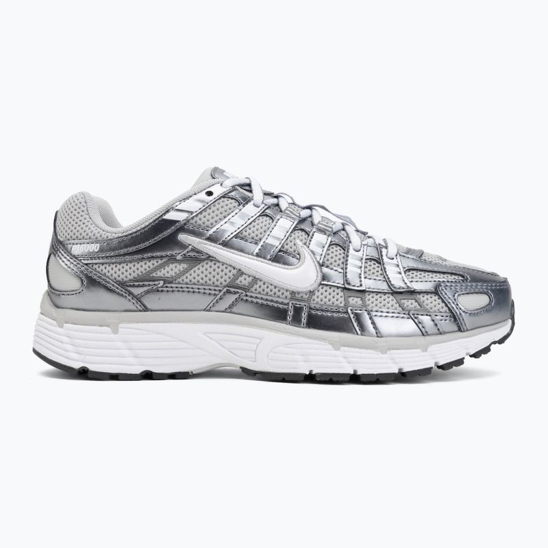 Dámske topánky Nike P-6000 grey fog/metallic cool grey/cool grey/white 2