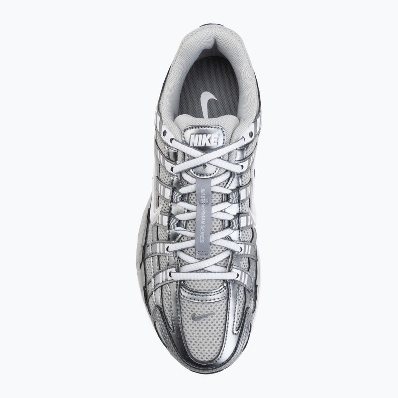 Dámske topánky Nike P-6000 grey fog/metallic cool grey/cool grey/white 5