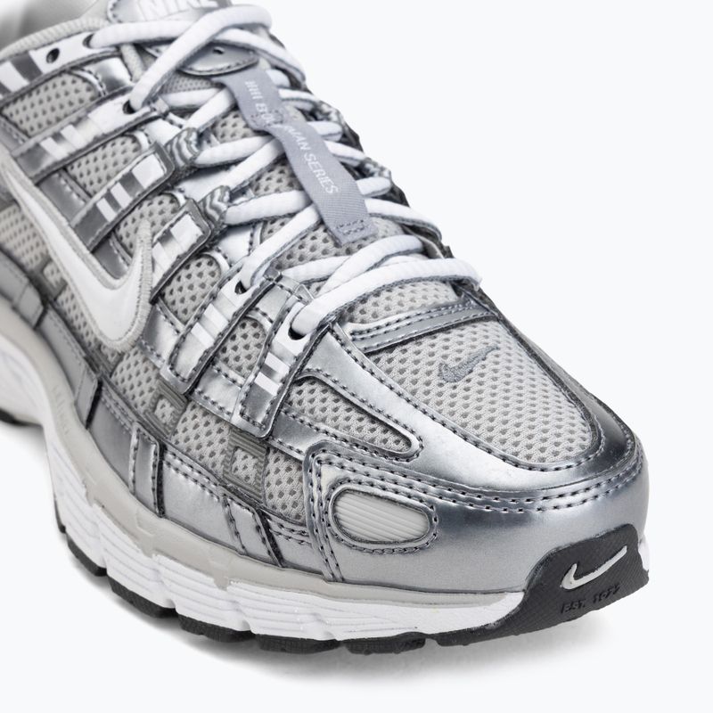 Dámske topánky Nike P-6000 grey fog/metallic cool grey/cool grey/white 7