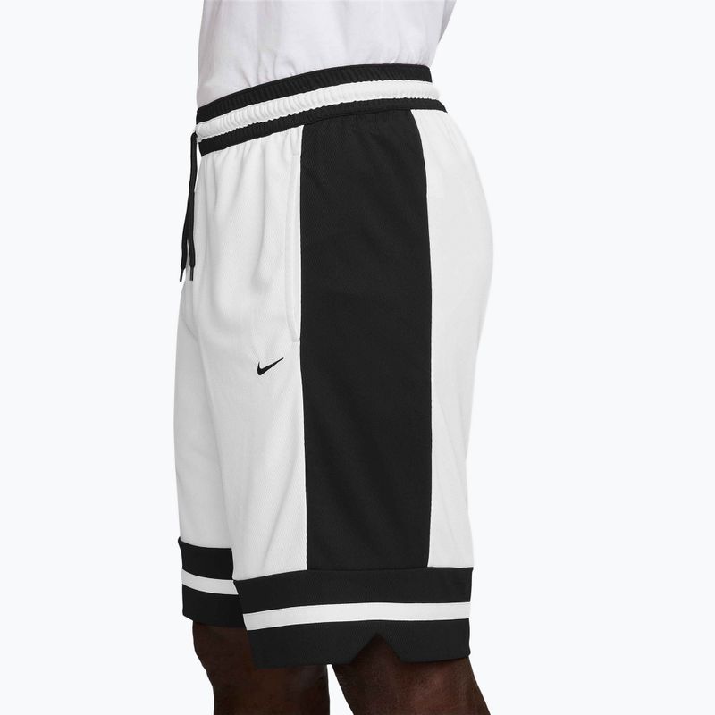 Pánske basketbalové šortky Nike Dri-Fit Game Classic 10" white/black/white/black 3