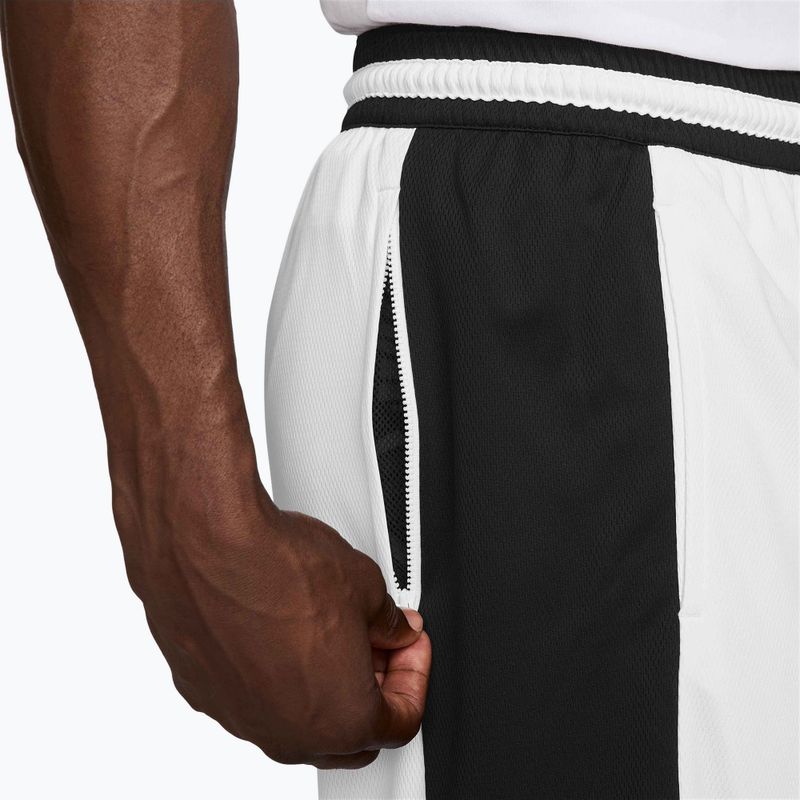 Pánske basketbalové šortky Nike Dri-Fit Game Classic 10" white/black/white/black 4