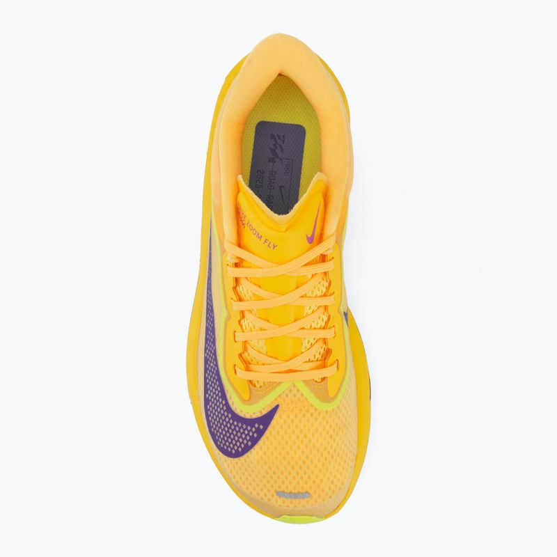 Dámske bežecké topánky Nike Zoom Fly 6 citron pulse/volt ice/indigo burst 5