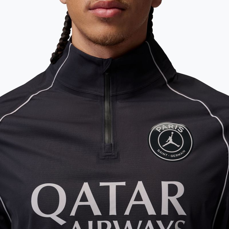 Pánske futbalové tričko s dlhým rukávom Nike Paris Saint-Germain Strike Elite SE Aerogami Shell Top black/black/atmosphere grey 5