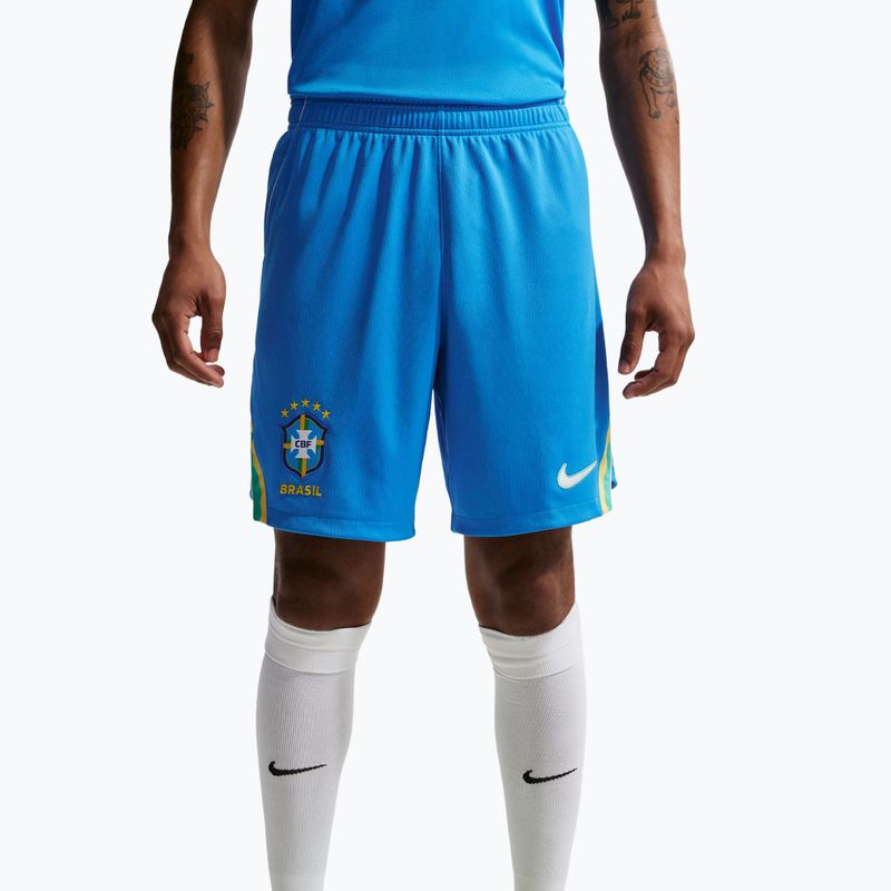 Pánske futbalové šortky Nike Brazil 2026 Stadium Home lt photo blue/light mint/white 5