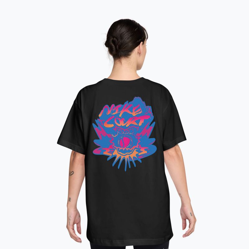 Dámske tenisové tričko Nike Slam Dri-Fit black 2