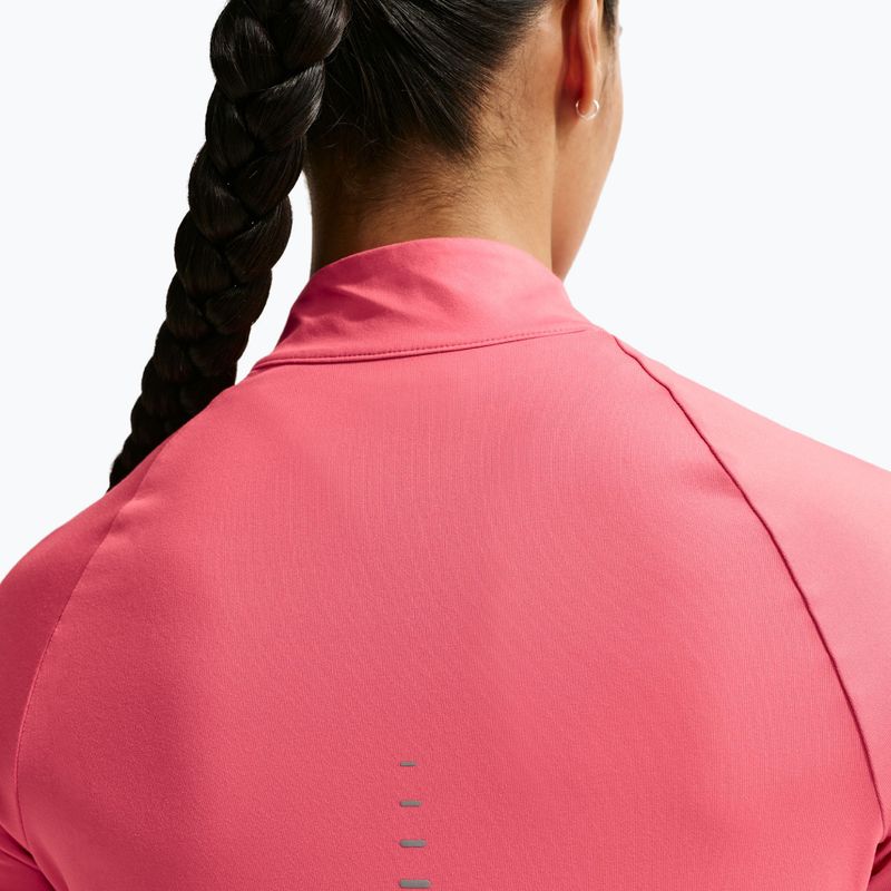 Dámske bežecké tričko s dlhým rukávom Nike Swift Dri-Fit UV 1/4-Zip sea coral 5
