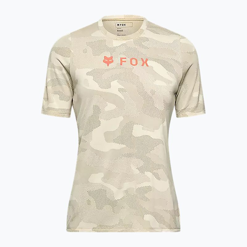 Fox Racing Ranger Tru Dri W cream women's cycling jersey