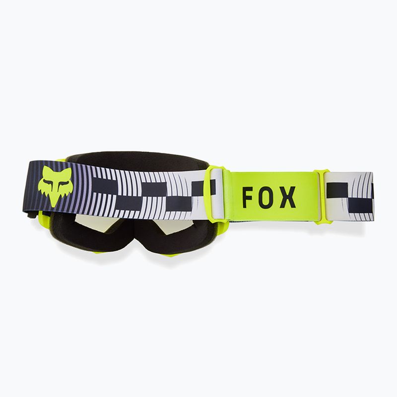 Cyklistické okuliare Fox Racing Main Collect grey/yellow/mirror 2