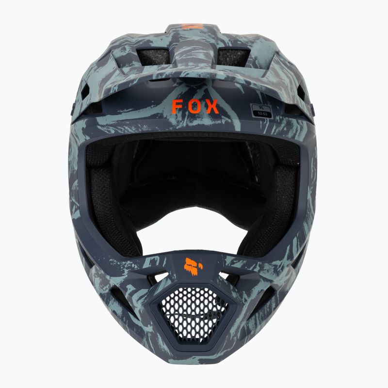 Detská cyklistická prilba Fox Racing Rampage Image Print Jr arctic blue 2