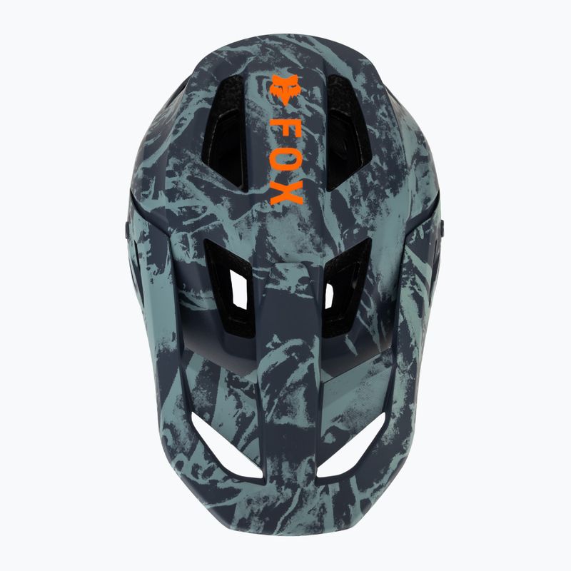 Detská cyklistická prilba Fox Racing Rampage Image Print Jr arctic blue 6