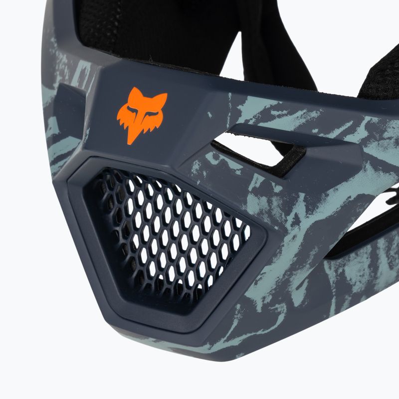 Detská cyklistická prilba Fox Racing Rampage Image Print Jr arctic blue 7