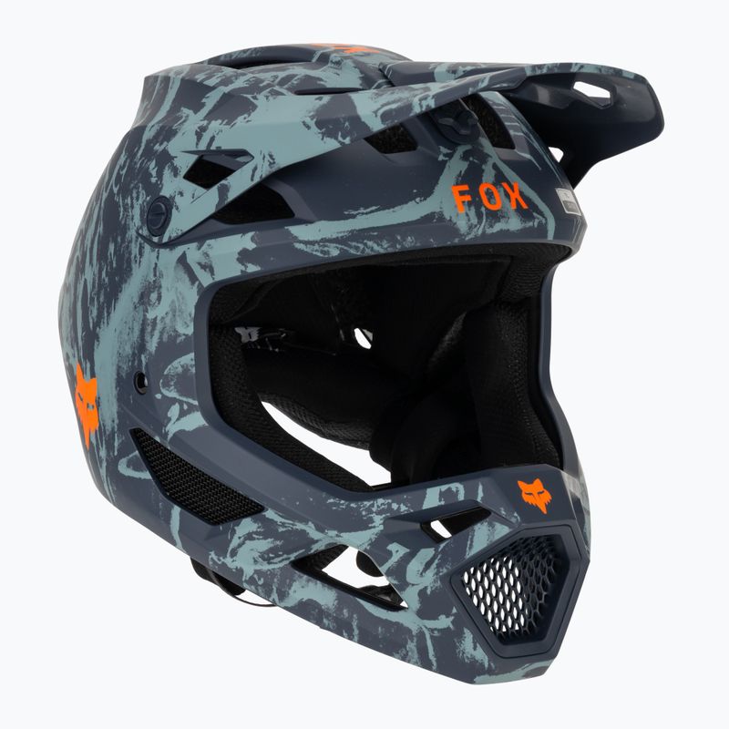 Detská cyklistická prilba Fox Racing Rampage Image Print Jr arctic blue 10