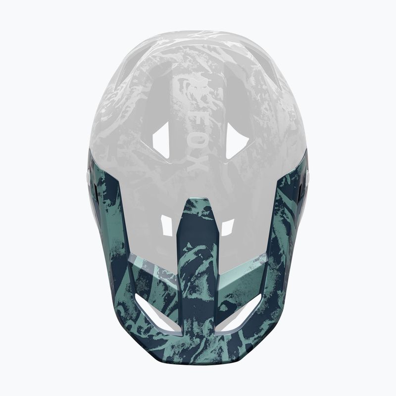 Detská cyklistická prilba Fox Racing Rampage Image Print Jr arctic blue