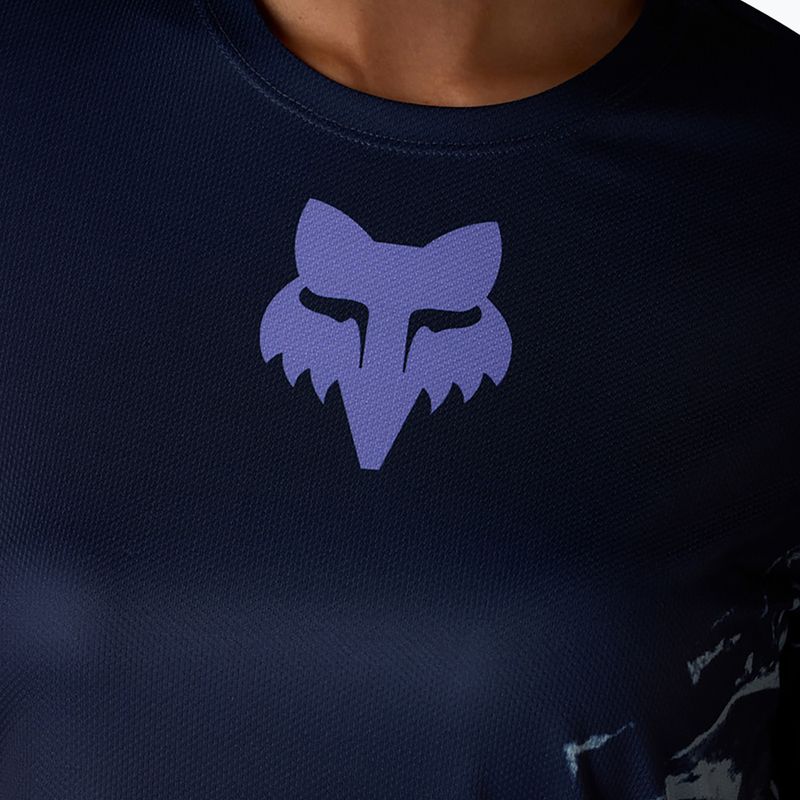 Dámsky cyklistický dres Fox Racing Ranger Image Print arctic blue 3