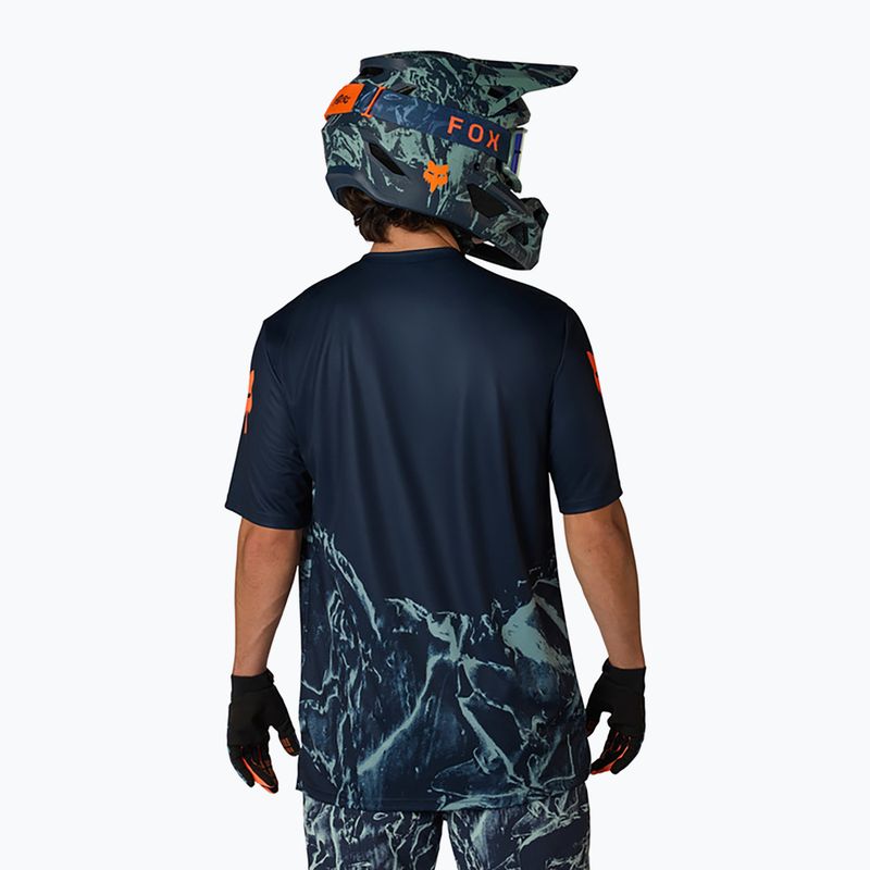 Detský cyklistický dres Fox Racing Ranger Image Print Jr arctic blue 2