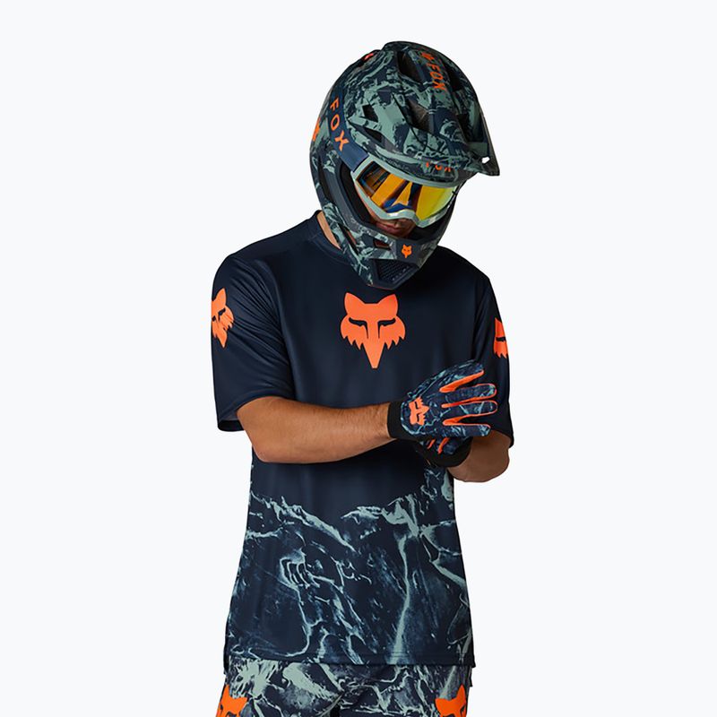 Detský cyklistický dres Fox Racing Ranger Image Print Jr arctic blue 3
