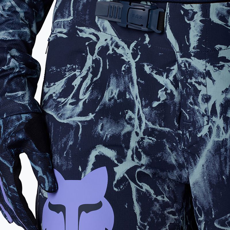 Dámske cyklistické nohavice Fox Racing Ranger Image Print arctic blue 3