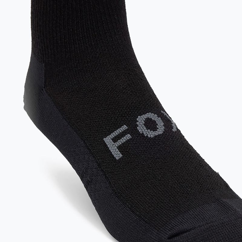 Pánske ponožky Fox Racing 6" Flexair Merino Sock Black 2