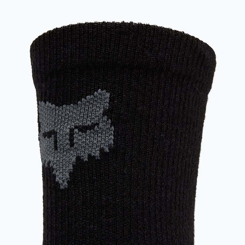 Pánske ponožky Fox Racing 6" Flexair Merino Sock Black 4