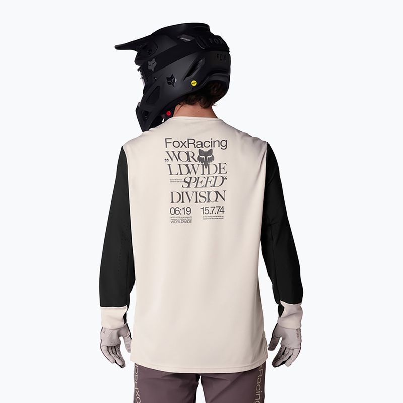 Pánske cyklistické tričko longsleeve Fox Racing Defend Park SE chalk 2