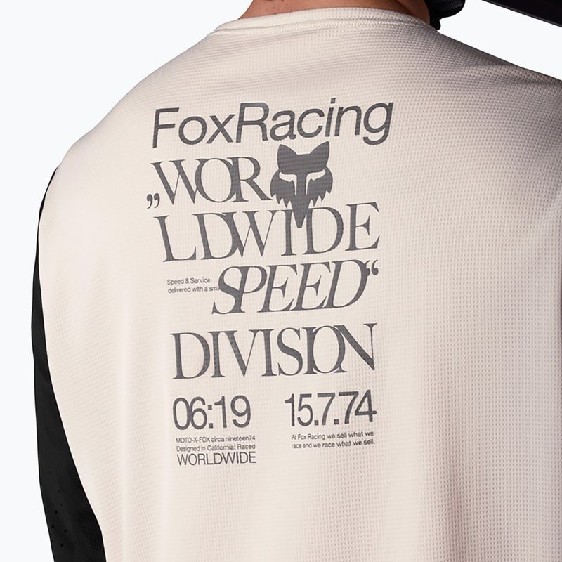 Pánske cyklistické tričko longsleeve Fox Racing Defend Park SE chalk 3