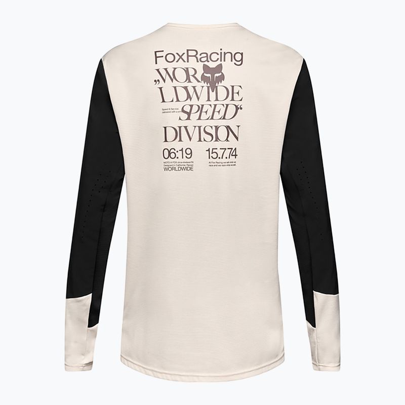 Pánske cyklistické tričko longsleeve Fox Racing Defend Park SE chalk 6