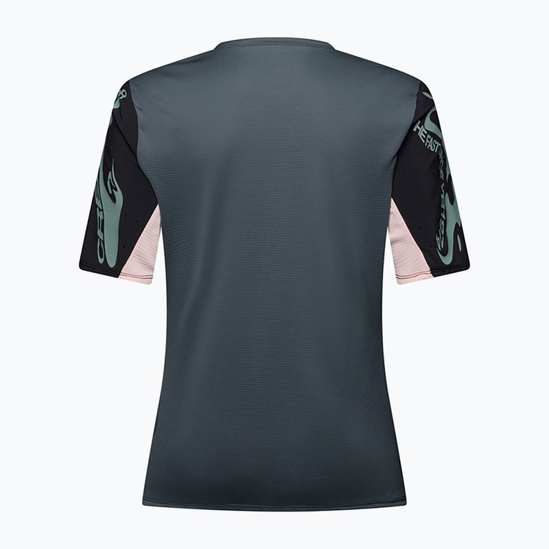 Dámsky cyklistický dres Fox Racing Defend Jersey Creation SS deep cobalt 2